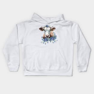 Fancy Glasses C Kids Hoodie